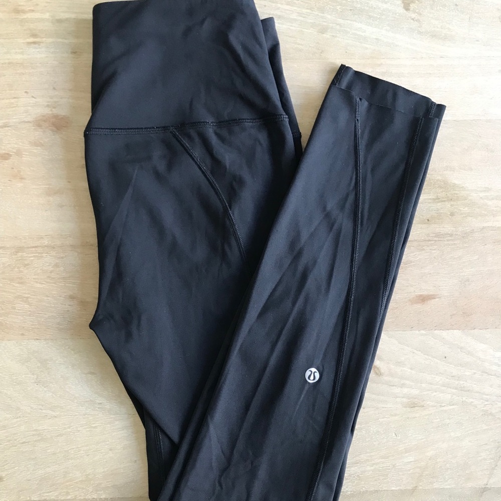 Lululemon size 6 black tights!